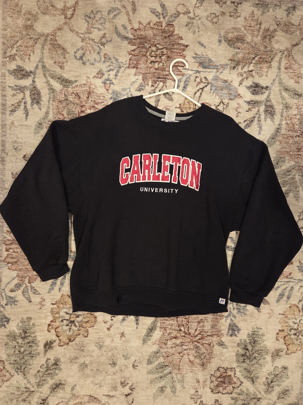 Carleton University Black Crewneck Sweatshirt